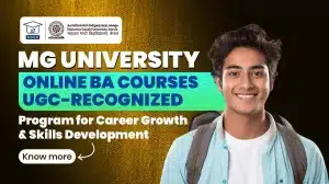 MG University Online BA Course Admission and Career