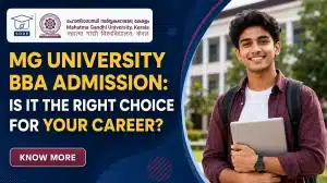 MG University BBA Admission Guide